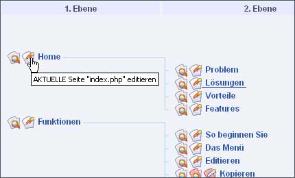 Seite editieren